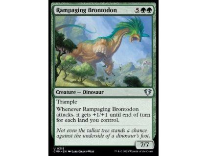 Rampaging Brontodon