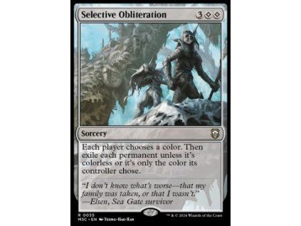 Selective Obliteration