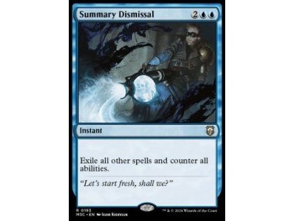 Summary Dismissal