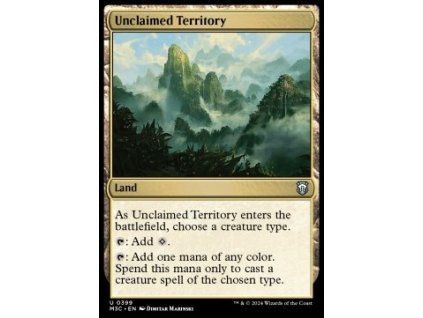 Unclaimed Territory