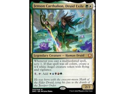Jenson Carthalion, Druid Exile