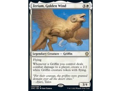 Zeriam, Golden Wind