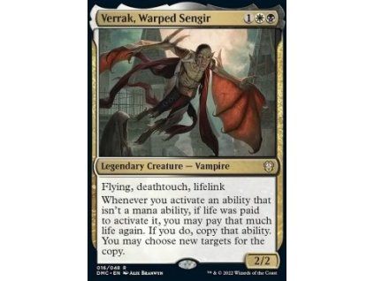 Verrak, Warped Sengir