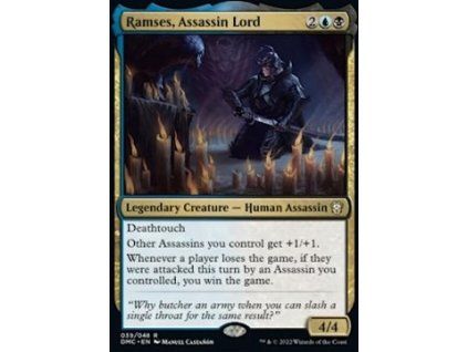 Ramses, Assassin Lord