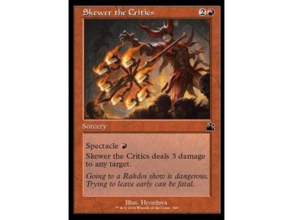 Skewer the Critics - retro