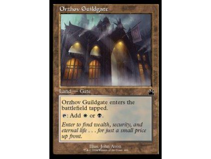Orzhov Guildgate - retro