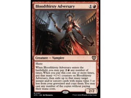 Bloodthirsty Adversary