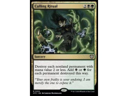 Culling Ritual