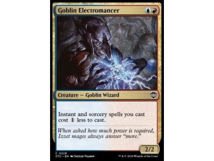 Goblin Electromancer