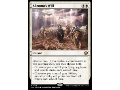 Akroma's Will