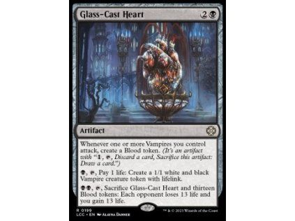 Glass-Cast Heart
