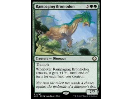 Rampaging Brontodon