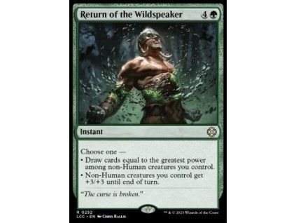 Return of the Wildspeaker