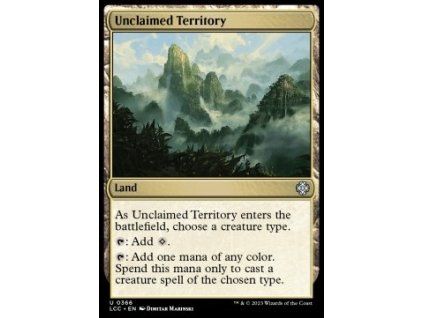 Unclaimed Territory