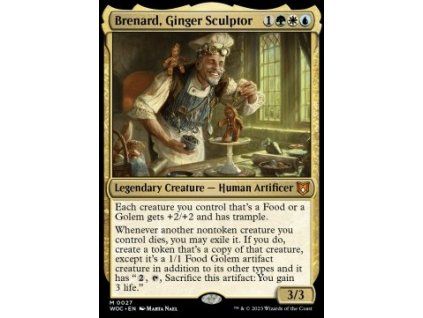 Brenard, Ginger Sculptor