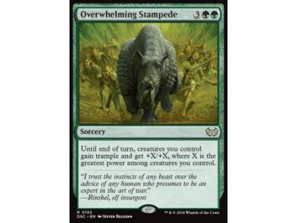 Overwhelming Stampede