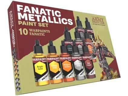 The Army Painter — Fanatic Metallics Paint Set
