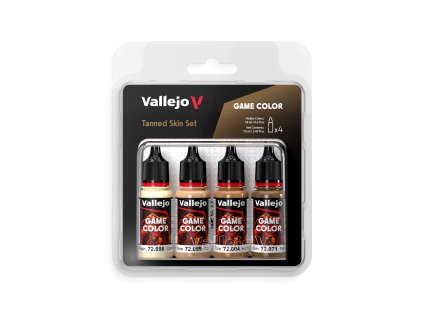 Vallejo — Game Color Tanned Skin Set