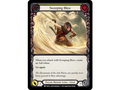Sweeping Blow (Yellow) (Rainbow Foil)