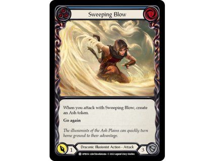 Sweeping Blow (Blue) (Rainbow Foil)