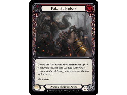 Rake the Embers (Red) (Regular)