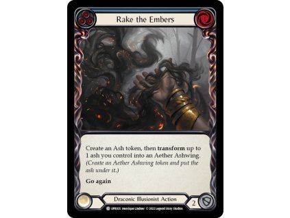 Rake the Embers (Blue) (Rainbow Foil)