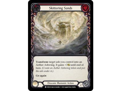 Skittering Sands (Red) (Rainbow Foil)