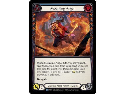 Mounting Anger (Blue) (Regular)