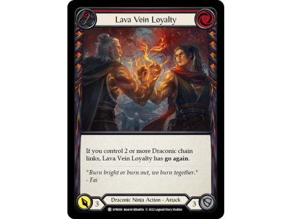 Lava Vein Loyalty (Red) (Regular)