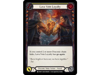 Lava Vein Loyalty (Yellow) (Regular)