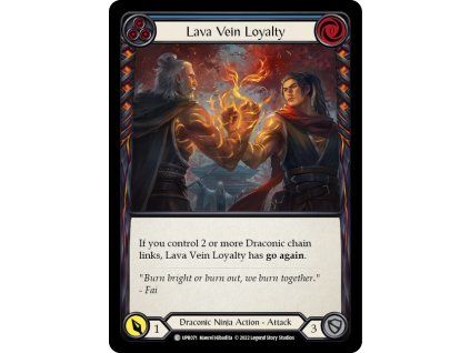 Lava Vein Loyalty (Blue) (Regular)