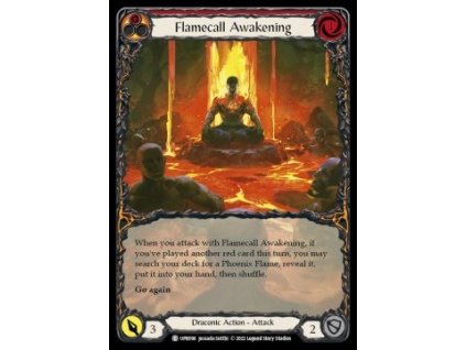 Flamecall Awakening (Extended Art Rainbow Foil)