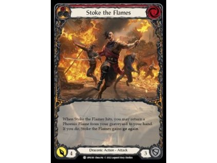 Stoke the Flames (Extended Art Rainbow Foil)