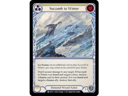 Succumb to Winter (Yellow) (Regular)