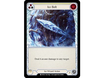 Ice Bolt (Yellow) (Rainbow Foil)