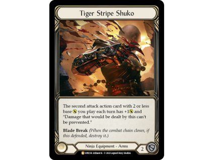 Tiger Stripe Shuko (Cold Foil)