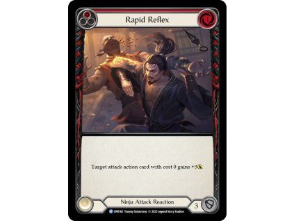 Rapid Reflex (Red) (Rainbow Foil)