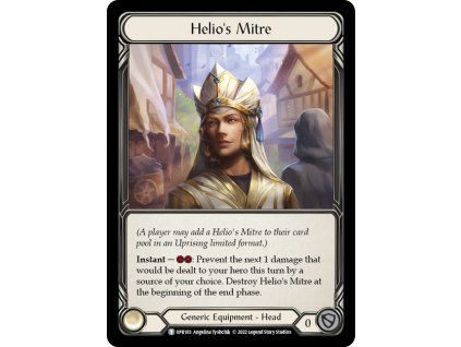 Helio's Mitre (Cold Foil)