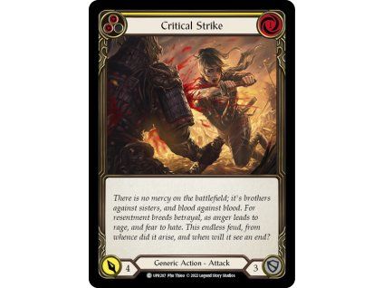 Critical Strike (Yellow) (Regular)