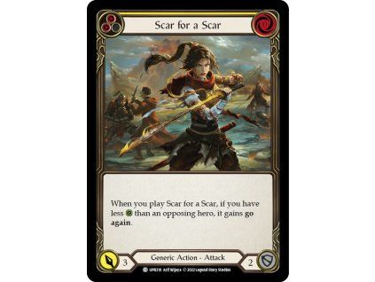 Scar for a Scar (Yellow) (Regular)