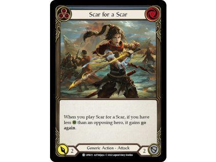 Scar for a Scar (Blue) (Regular)