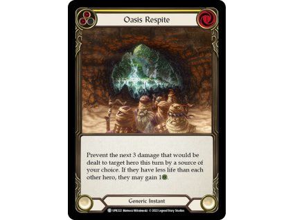 Oasis Respite (Yellow) (Regular)