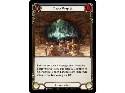 Oasis Respite (Blue) (Rainbow Foil)
