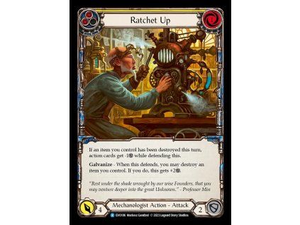 Ratchet Up (Yellow) (Rainbow Foil)