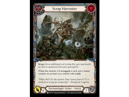 Scrap Harvester (Blue) (Rainbow Foil)