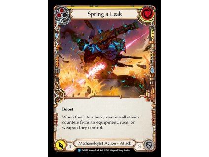 Spring a Leak (Yellow) (Rainbow Foil)