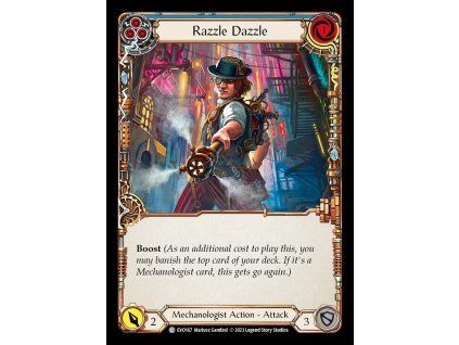 Razzle Dazzle (Blue) (Rainbow Foil)