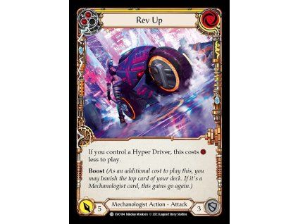 Rev Up (Yellow) (Rainbow Foil)