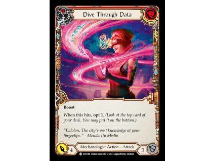 Dive Through Data (Red) (Regular)