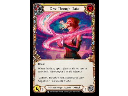 Dive Through Data (Yellow) (Regular)